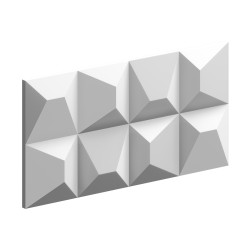 Стеновая панель 3D под покраску Европласт По 0.25 1.59.902 450×225×23