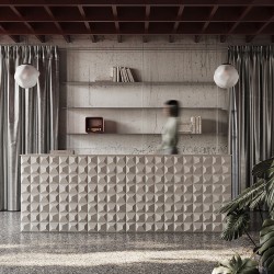 Стеновая панель 3D под покраску Европласт По 0.25 1.59.902 450×225×23