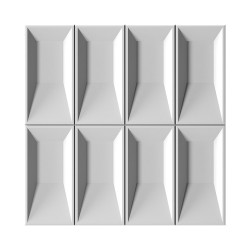 Стеновая панель под покраску Европласт Окна 1.59.903 416×416×30