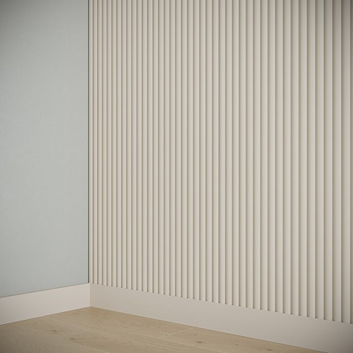 Стеновая панель под покраску Европласт Тюль 6.59.102 2000×240×10