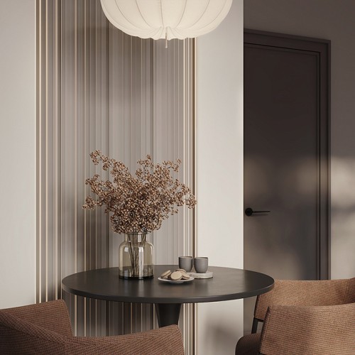 Стеновая панель под покраску Европласт Енисей 6.59.105-280 2800×220×12