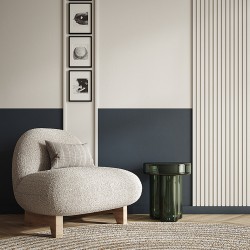 Стеновая панель под покраску Европласт Прямоугольный меандр U.6.59.106 2000×252×10