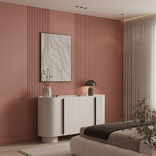 Стеновая панель под покраску Европласт Прямоугольный меандр U.6.59.106 2000×252×10