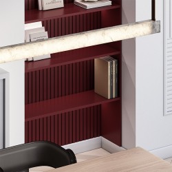 Стеновая панель под покраску Европласт Прямоугольный меандр U.6.59.106 2000×252×10