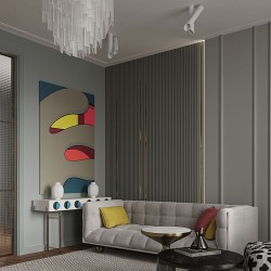 Стеновая панель под покраску Европласт 6.59.803 2000×240×25