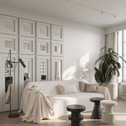 Стеновая панель под покраску Европласт 6.59.805 2000×240×28