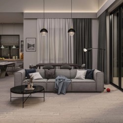 Ламинат My Step Fortis Дуб Оникс MS012 1375×188×12