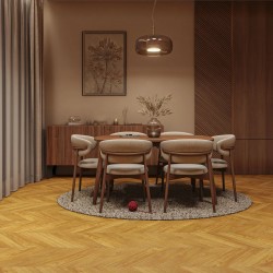 Ламинат My Step Herringbone Chevron Naro MS6112 французская елка 550×112×12
