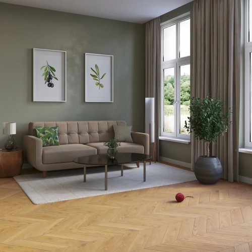 Ламинат My Step Herringbone Chevron Meli MS6212 французская елка 550×112×12