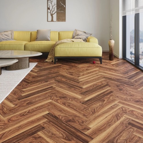 Ламинат My Step Herringbone Szelid MS3512 венгерская елка 600×100×12