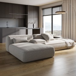 Композитная паркетная доска Quartz Parquet Престиж Дуб Муссон 1258-02 ABCD 700-1900×190×7