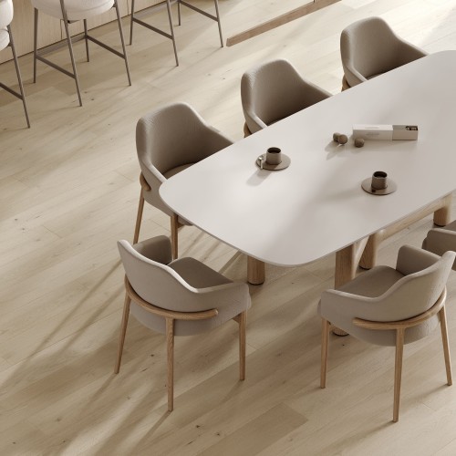 Композитная паркетная доска Quartz Parquet Престиж Дуб Маскарпоне 1258-06 ABCD 700-1900×190×7