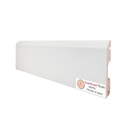 Плинтус МДФ ламинированный TeckWood Ферра 2150×75×16