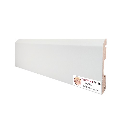 Плинтус МДФ ламинированный TeckWood Ферра 2150×75×16