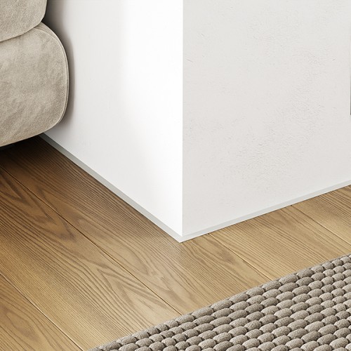 Микроплинтус алюминиевый Modern Decor RAL 9002 Серо-белый 33-55-98 2500×6×11