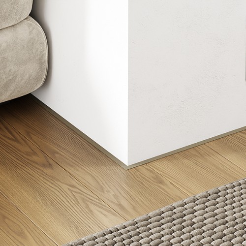 Микроплинтус алюминиевый Modern Decor RAL 1035 Перламутрово-бежевый 50-87-41 2500×6×11