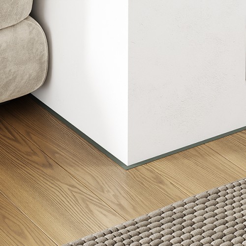 Микроплинтус алюминиевый Modern Decor RAL 7010 Брезентово-серый 66-02-78 2500×6×11