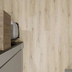 Кварцвиниловый SPC ламинат AlixFloor Natural Line Дуб Скандинавский Светлый ALX3028-7 1220×183×5