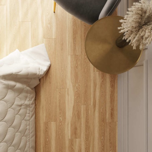Кварцвиниловый SPC ламинат AlixFloor Natural Line Дуб Медовый Светлый ALX1070-4 1220×183×5