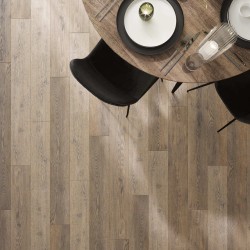Кварцвиниловый SPC ламинат AlixFloor City Line Дуб Дымчатый Темный ALX3020-4 1220×183×5