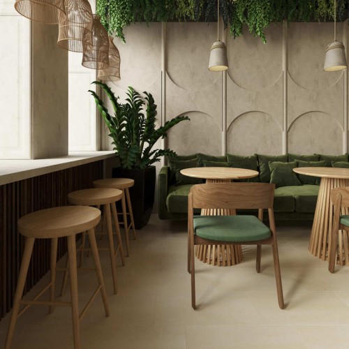 Кварцвиниловый SPC ламинат AlixFloor Stone Line Камень Бежевый Светлый ALX6313-6 610×305×4