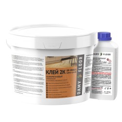 Клей для винилового пола Damy Floor DF-2К911 2K полиуретановый 9,35 кг