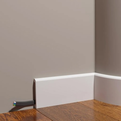 Плинтус под покраску гибкий Decor-Dizayn DD706-E 2000×80×13