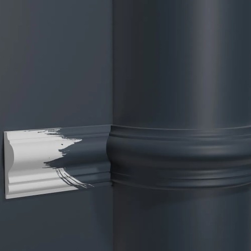 Молдинг под покраску гибкий Decor-Dizayn DD301-E 2000×42×16