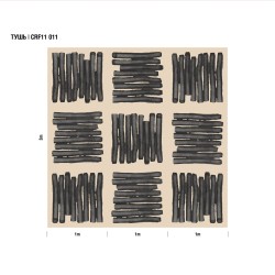 Панно Luna Крафт Тушь CRF11 011 3×3