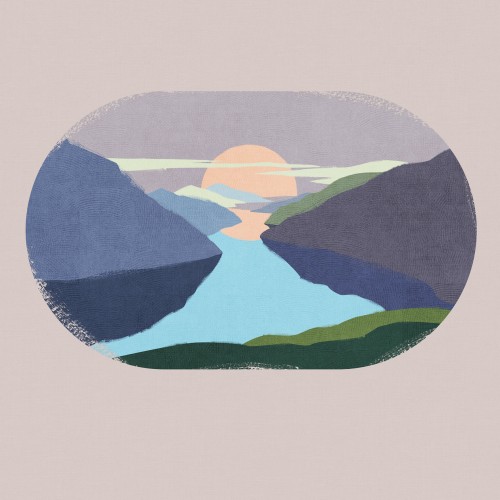 Панно Luna Круиз Путешествие в интерьере Закат CRZ2 001 3×2