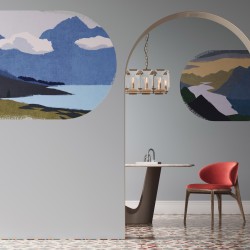 Панно Luna Круиз Путешествие в интерьере Вершины CRZ2 006 3×2