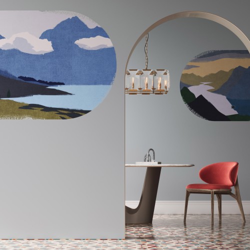 Панно Luna Круиз Путешествие в интерьере Вершины CRZ2 006 3×2