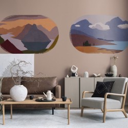 Панно Luna Круиз Путешествие в интерьере Фьорды CRZ2 012 3×2