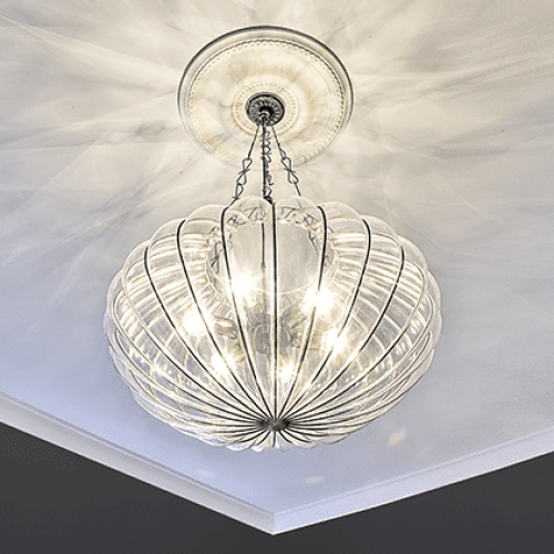 Потолочная розетка под покраску Европласт 1.56.002 52 см