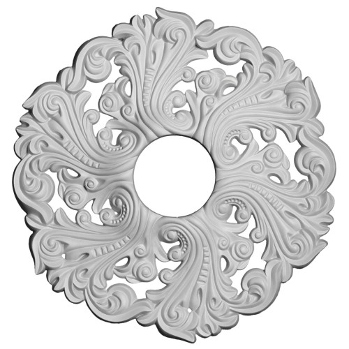 Потолочная розетка под покраску Европласт 1.56.003 51,8 см