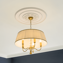 Потолочная розетка под покраску Европласт 1.56.005 65,5 см