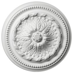 Потолочная розетка под покраску Европласт 1.56.007 40 см