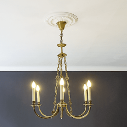 Потолочная розетка под покраску Европласт 1.56.007 40 см