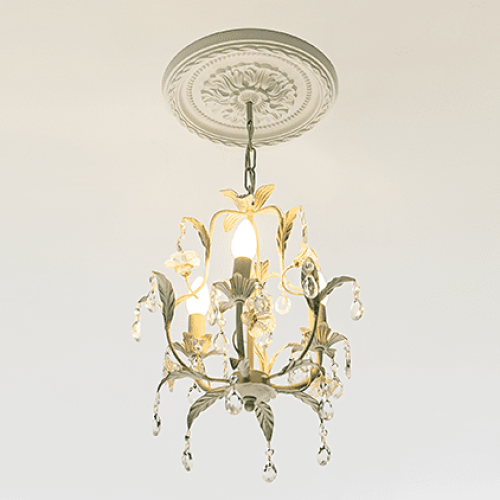 Потолочная розетка под покраску Европласт 1.56.009 29,2 см