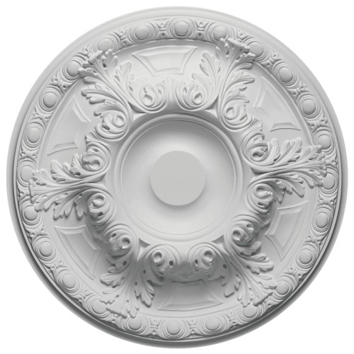 Потолочная розетка под покраску Европласт 1.56.021 48,7 см
