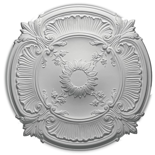 Потолочная розетка под покраску Европласт 1.56.026 76,8 см