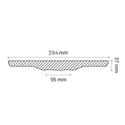 Потолочная розетка под покраску Европласт 1.56.030 39,4 см