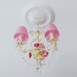 Потолочная розетка под покраску Европласт 1.56.037 33 см