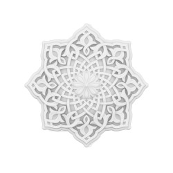 Потолочная розетка под покраску Европласт 1.56.501 31,9 см