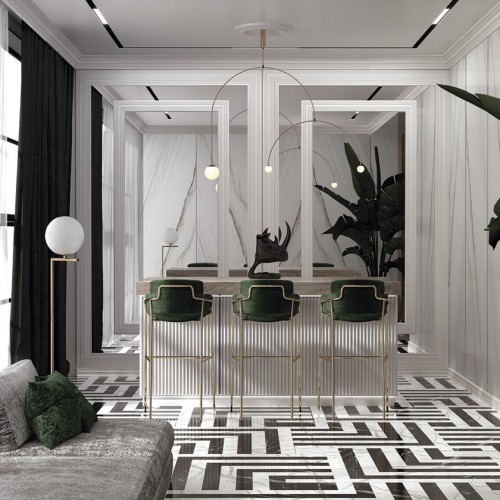 Потолочная розетка под покраску Европласт 1.56.702 47,8 см