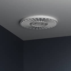 Потолочная розетка под покраску Европласт 1.56.801 35 см