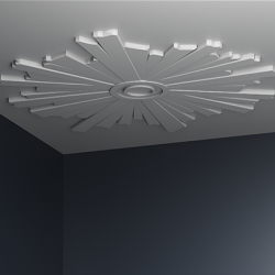 Потолочная розетка под покраску Европласт 1.56.804 90,1 см