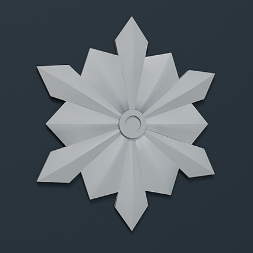 Потолочная розетка под покраску Европласт 1.56.805 38 см