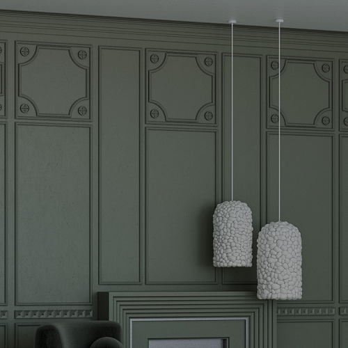 Потолочный плинтус под покраску Европласт 6.50.802 2000×120×159