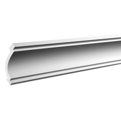 Потолочный плинтус под покраску Европласт 1.50.106 2000×90×71